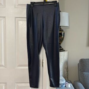 Lysse dark navy blue stretch pants.